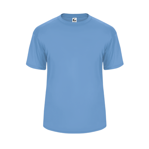 Badger Sport C2 Performance Yth Tee (520000-000503), Color 'Columbia Blue'